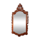 Vintage carved wooden mirror 110x58