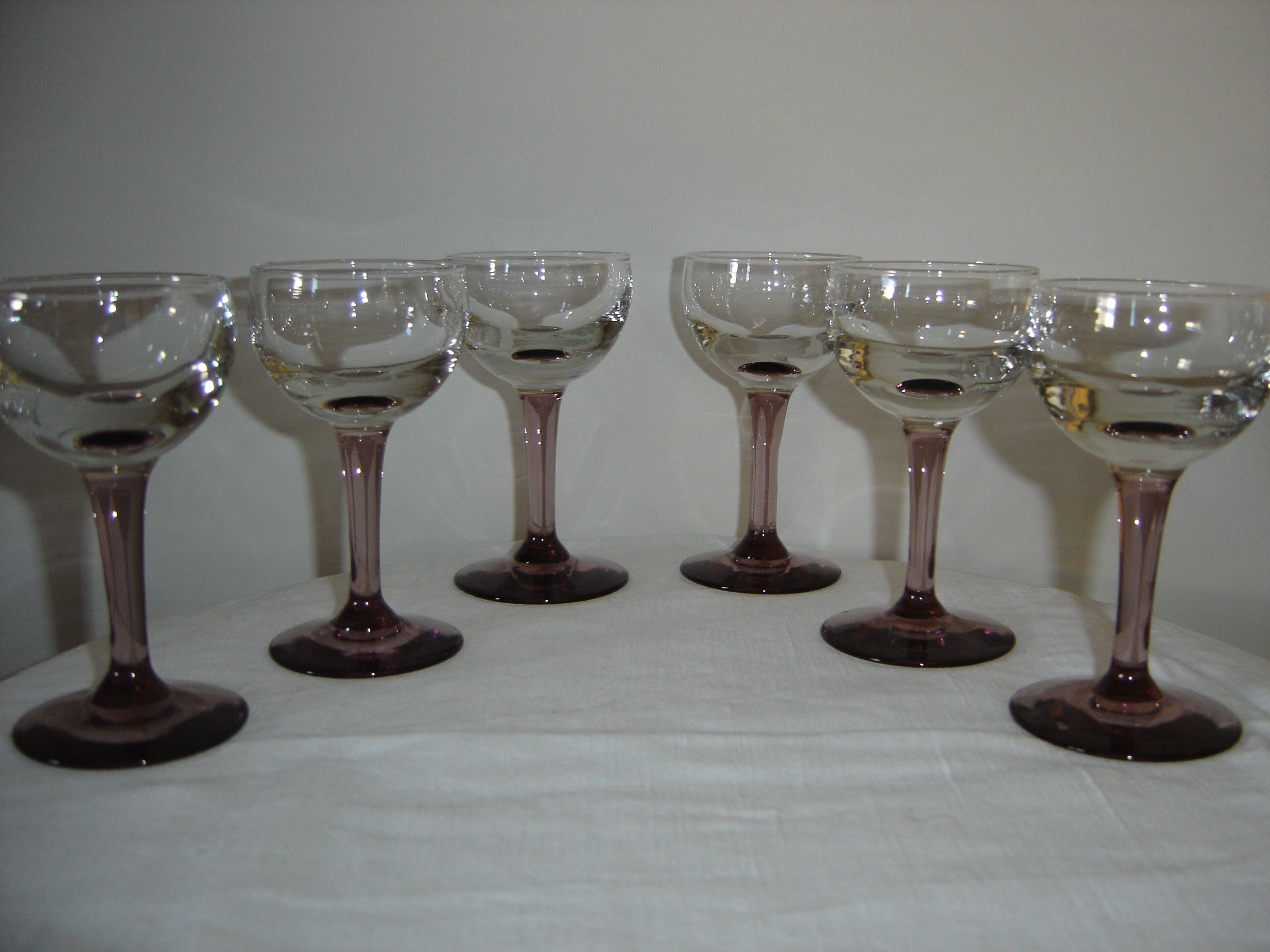 Verres à vin blanc