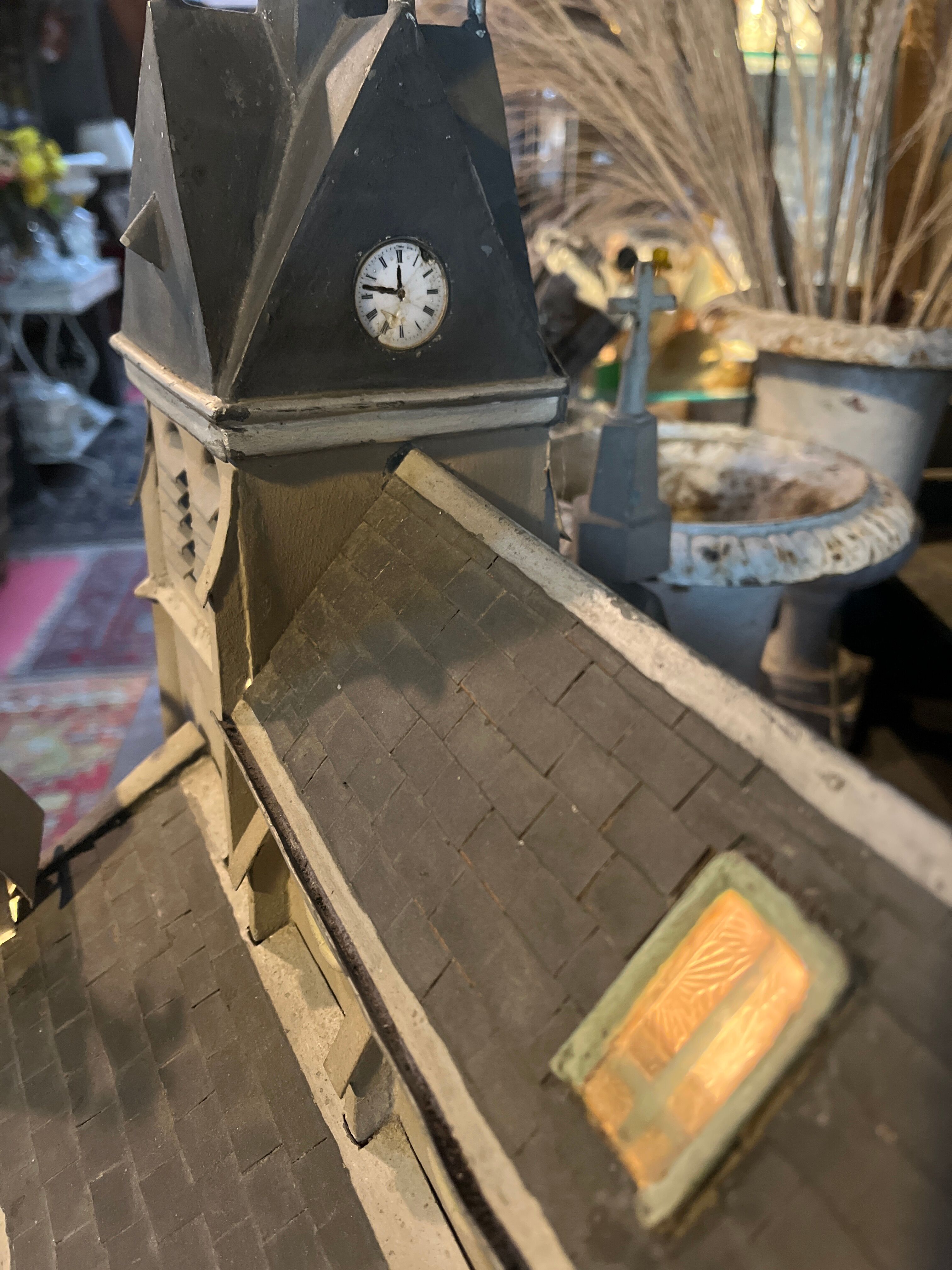 Zinc church ancient handicrafts