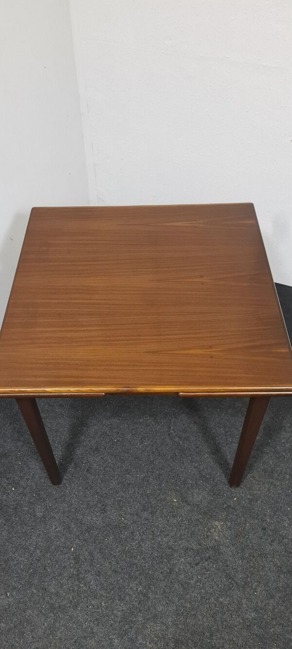 Vintage teak extendable dining table