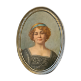 Portrait art deco