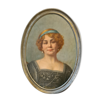 Portrait art deco