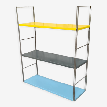 Etagere string acier 1960-1970