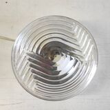 Ceiling light or wall lamp in Bauhaus style made of glass - mid 20th century.