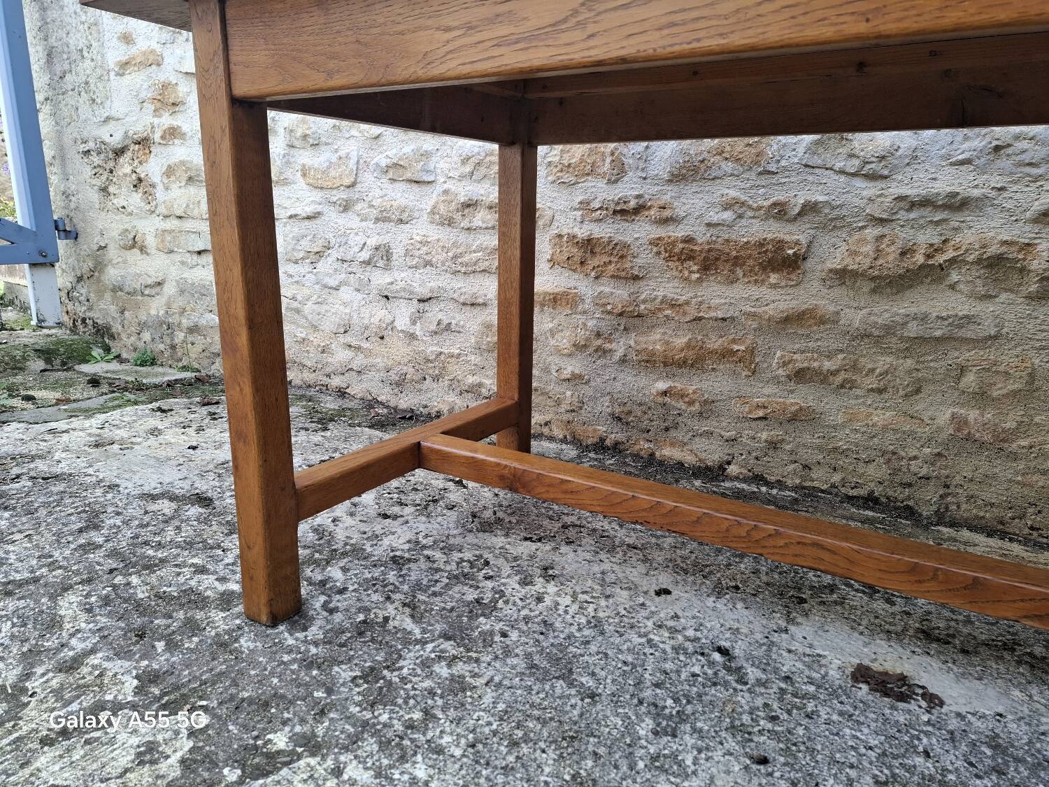 Oak farmhouse table 220 cm