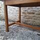 Table de ferme en chêne  220 cm
