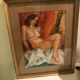 Watercolor, nude of Madeleine Charles