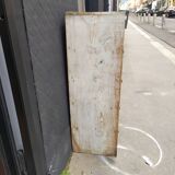 Wood-burning storage unit with an industrial locker