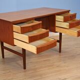 Danish writing desk in teak, 1960s