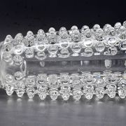 Bugnato Murano glass Italian rostrato vase by Barovier & Toso, 1960s