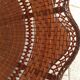 Vintage rattan pendant lamp 38cm