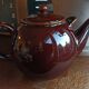 Vintage ceramic ball teapot