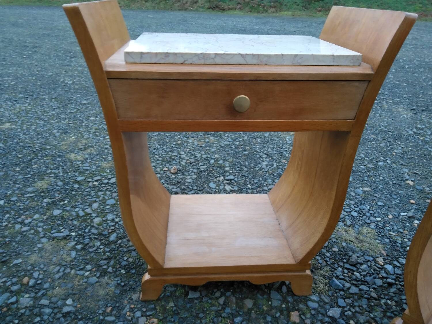 Pair of vintage bedside tables