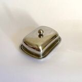Stainless steel butter dish