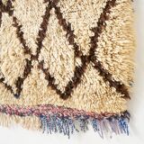Tapis ancien marmoucha "janvier 6" 170 x 80 cm