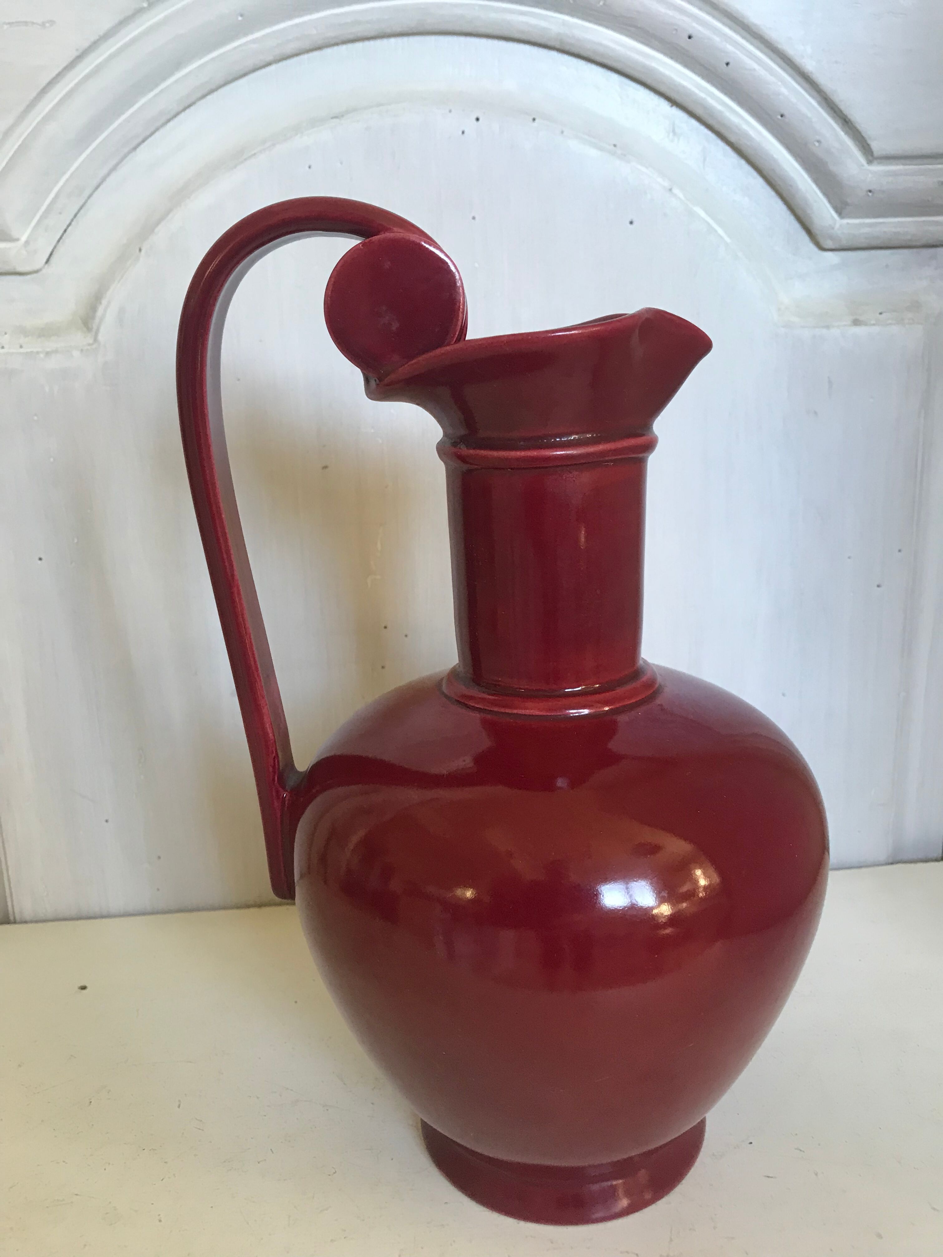 Marjac-Bauzil ceramic pitcher