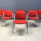 Vintage DSC 106 side chairs by Giancarlo Piretti for Castelli, 1970s