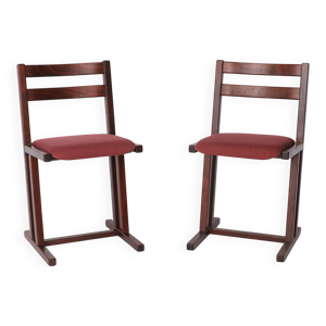 Paire chaises salle - manger milieu