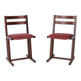 Pair of Vintage Casala Dining Chairs – Mid-Century German Design, Beechwood