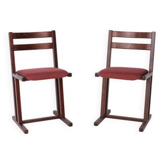 Pair of Vintage Casala Dining Chairs – Mid-Century German Design, Beechwood
