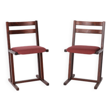 Pair of Vintage Casala Dining Chairs – Mid-Century German Design, Beechwood