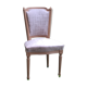 Louis XVI-style chair, with a sling or "Policeman's Hat"