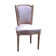 Louis XVI-style chair, with a sling or "Policeman's Hat"