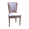 Louis XVI-style chair, with a sling or "Policeman's Hat"