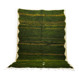 Moroccan green and gold wool rug 150cmx250cm