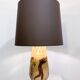 Mid-Century Modern Ceramic Table Lamp by Roger Guérin, Belgium