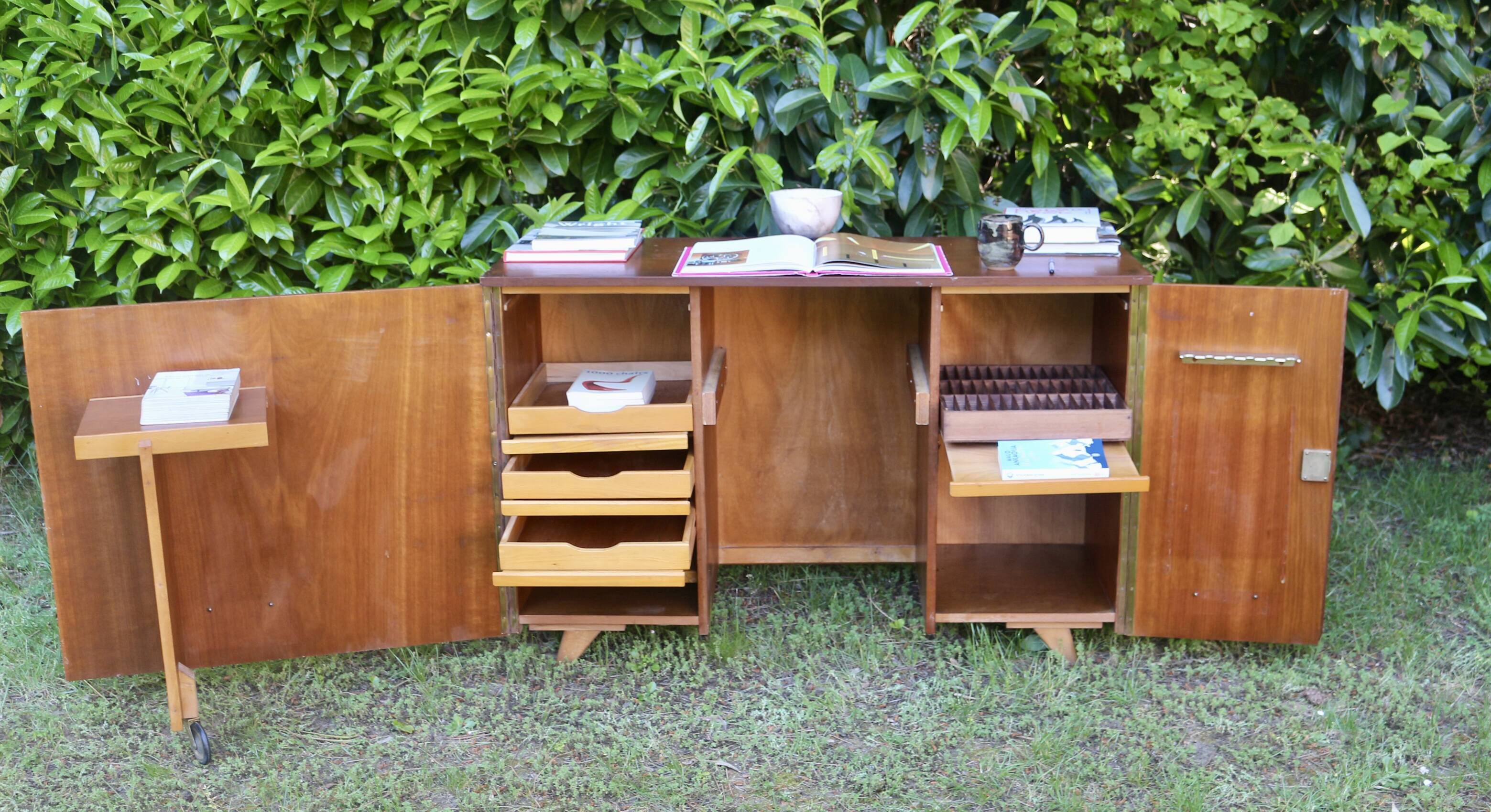 Magic Box desk by Mummenthaler and Meier, Switzerland, 1960s.
