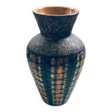 Vintage Art Ceramics Seta Vase attributed to Aldo Londi for Bitossi Raymor, Italy, 1960s