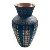 Vintage Art Ceramics Seta Vase attributed to Aldo Londi for Bitossi Raymor, Italy, 1960s