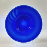 Pair of amphora vase and flat vase, vintage Murano glass.