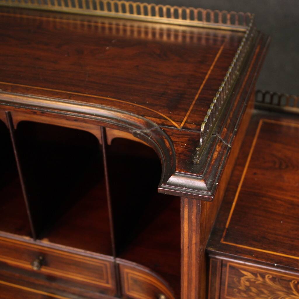 Elegant 19th century English writing desk