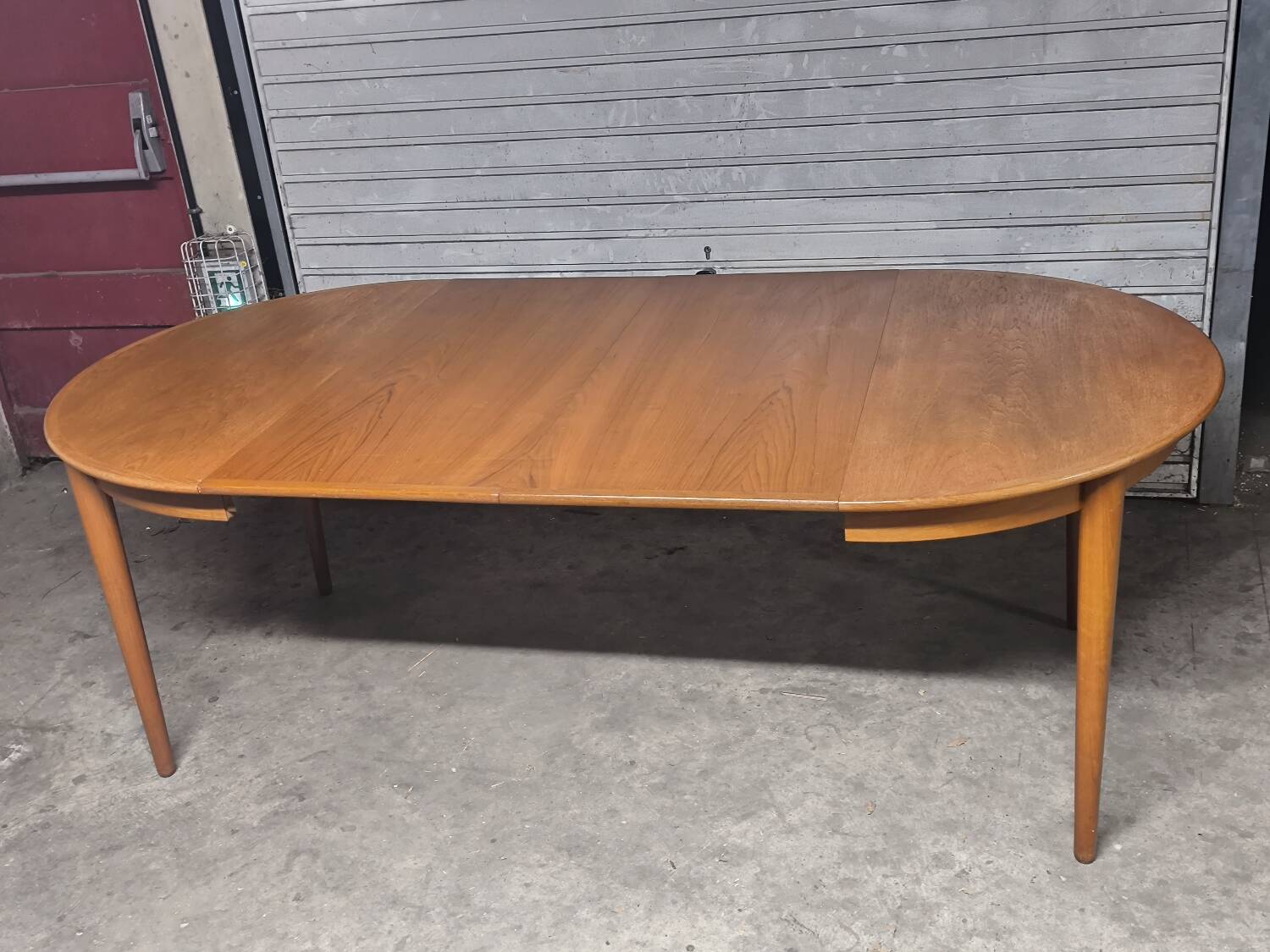 Vintage teak Scandinavian table from the 1960s by Johannes Andersen.
