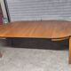 Table scandinave vintage teck années 60 Johannes Andersen