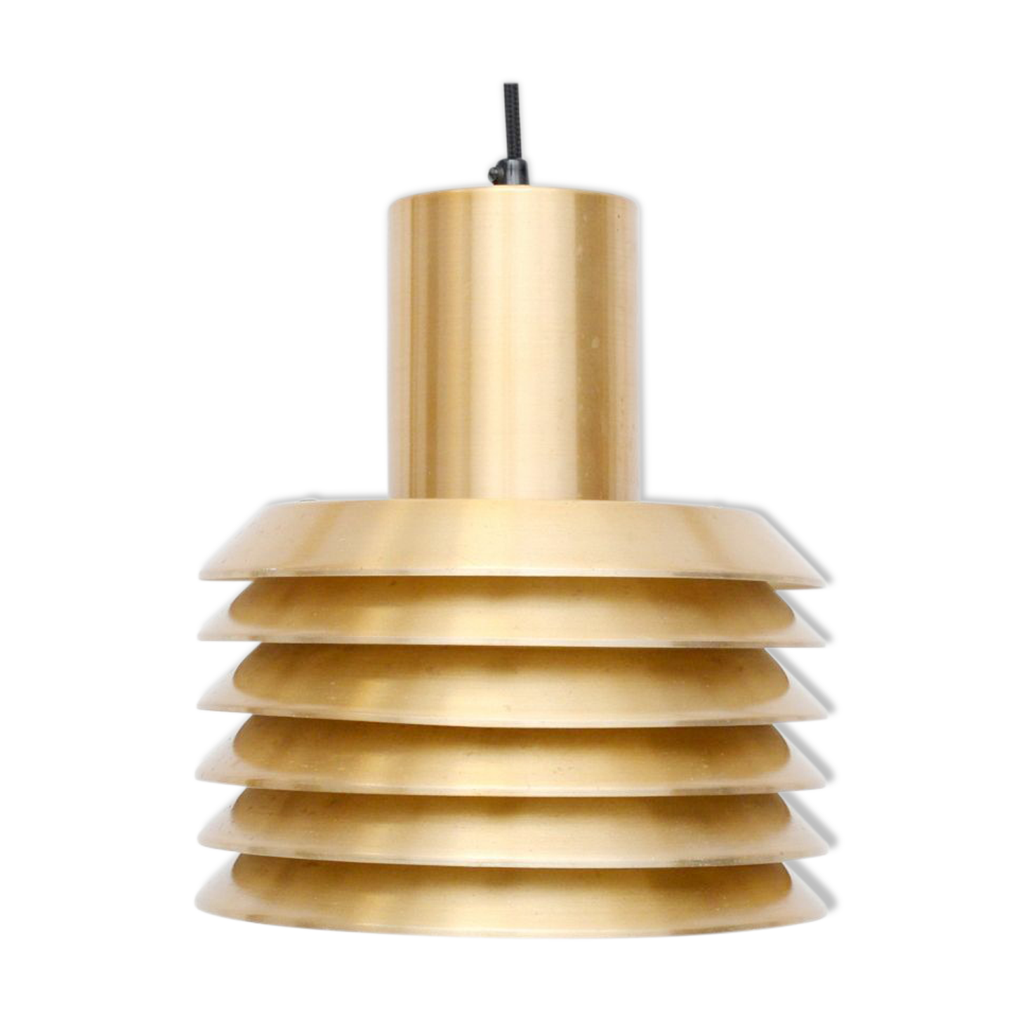 Danish pendant lamp in golden brass 60