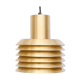 Danish pendant lamp in golden brass 60