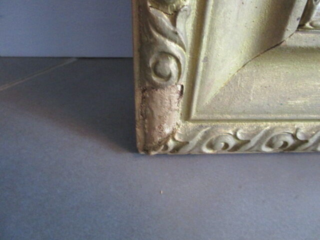 Antique trumeau mirror