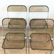 4 chaises Plia, Giancarlo Piretti