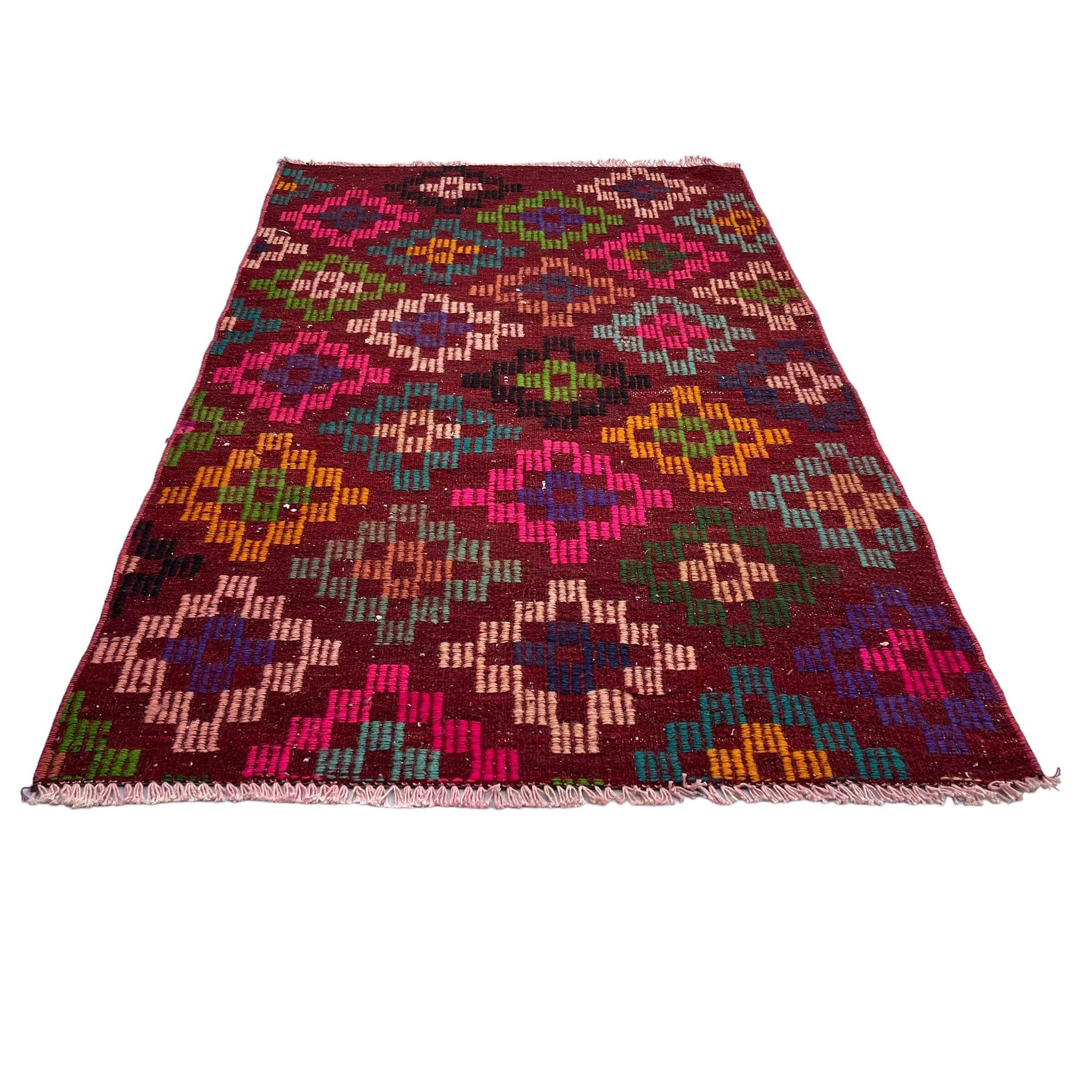 Tapis kilim turc vintage, 141 x 82 cm