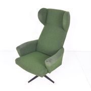 Swivel Armchair in the middle  of the century,1970's.