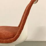 Eero Saarinen Side Chair upholstered 80s by Knoll