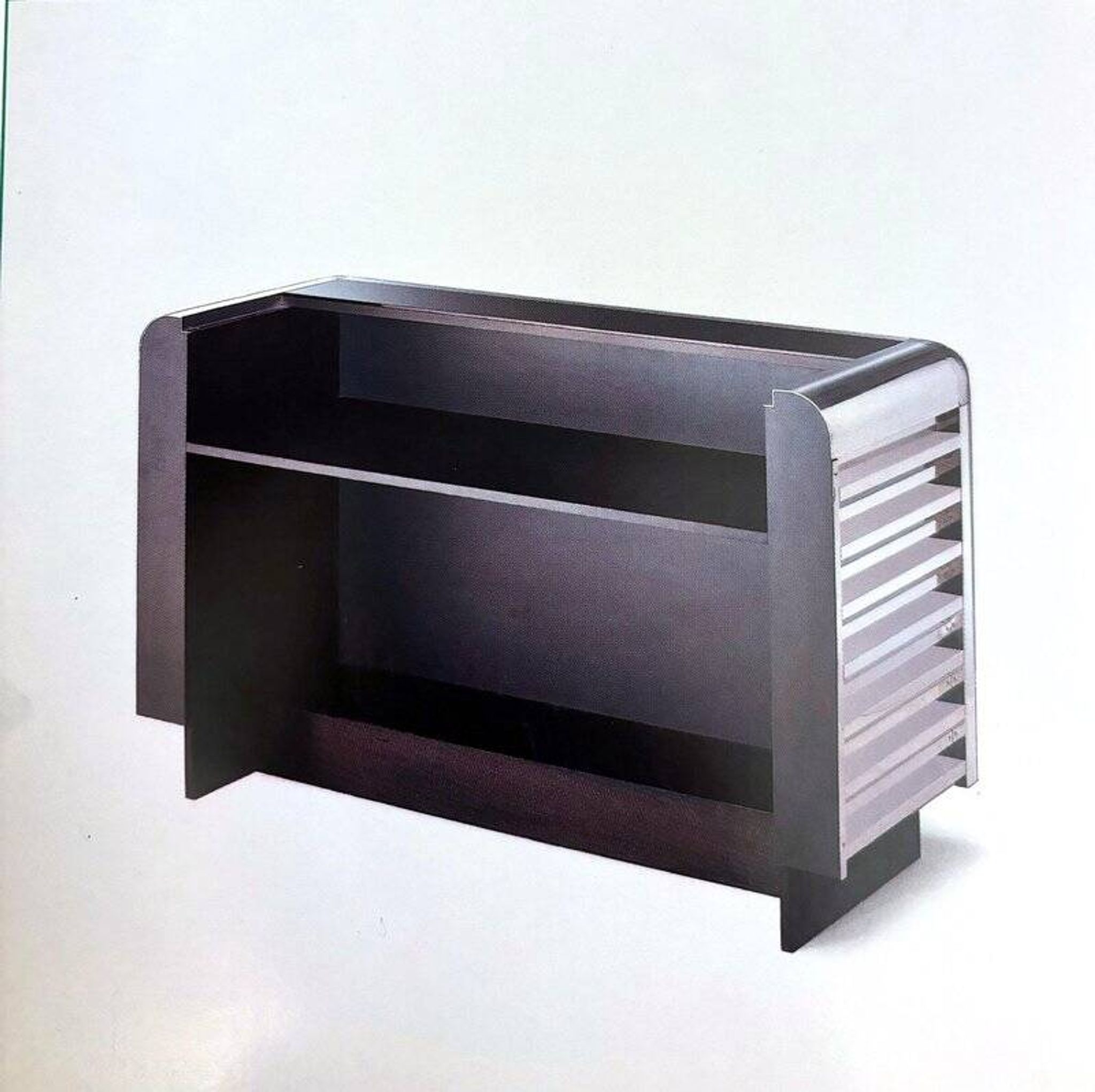 Drybar Counter attributed to Rodney Kinsman for Bieffeplast, Italy, 1990s