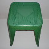 Perforated Metal Industrial Stool, Andriot for Tolix, France