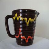 Vintage ceramic pitcher from Poët-Laval