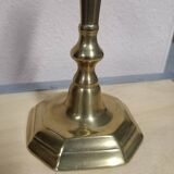 Gilded bronze candle holder