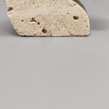 1970s travertine horse sculpture