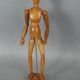 Articulated mannequin varnished wood for artist 33 cm SL